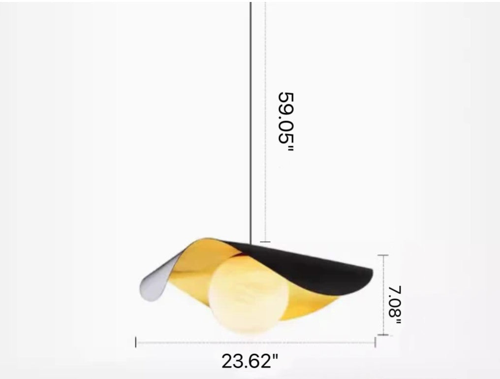 Wave Elegance Pendant Light