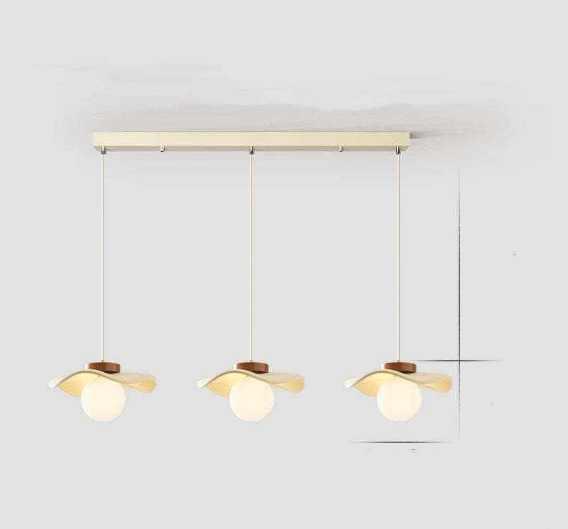 Daffodil: Pendant Lights with Curved Shade