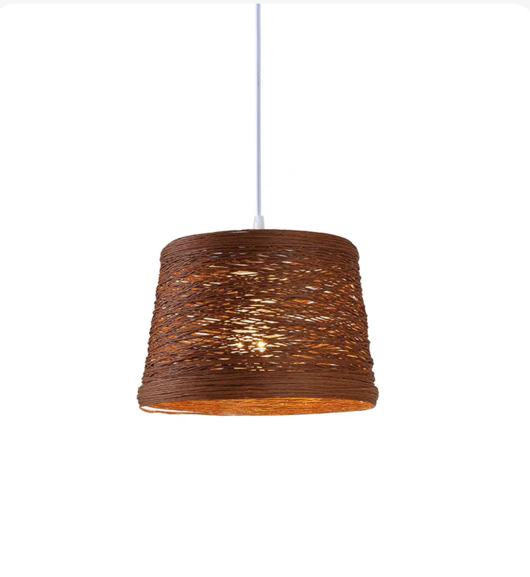 Coastal Woven Pendant Lamp